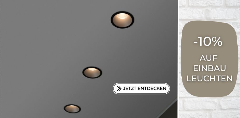 -10% auf Einbauleuchten